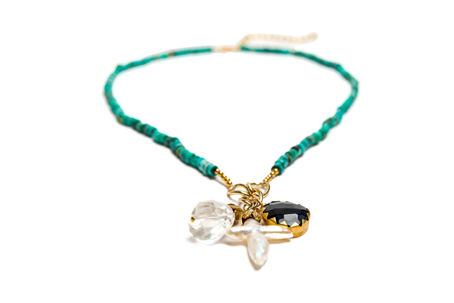 Neva Necklace in Turquoise Mix