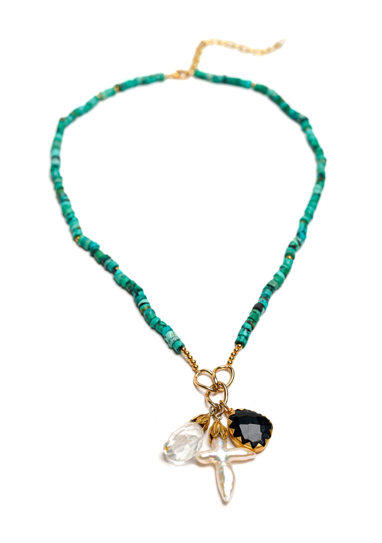 Neva Necklace in Turquoise Mix