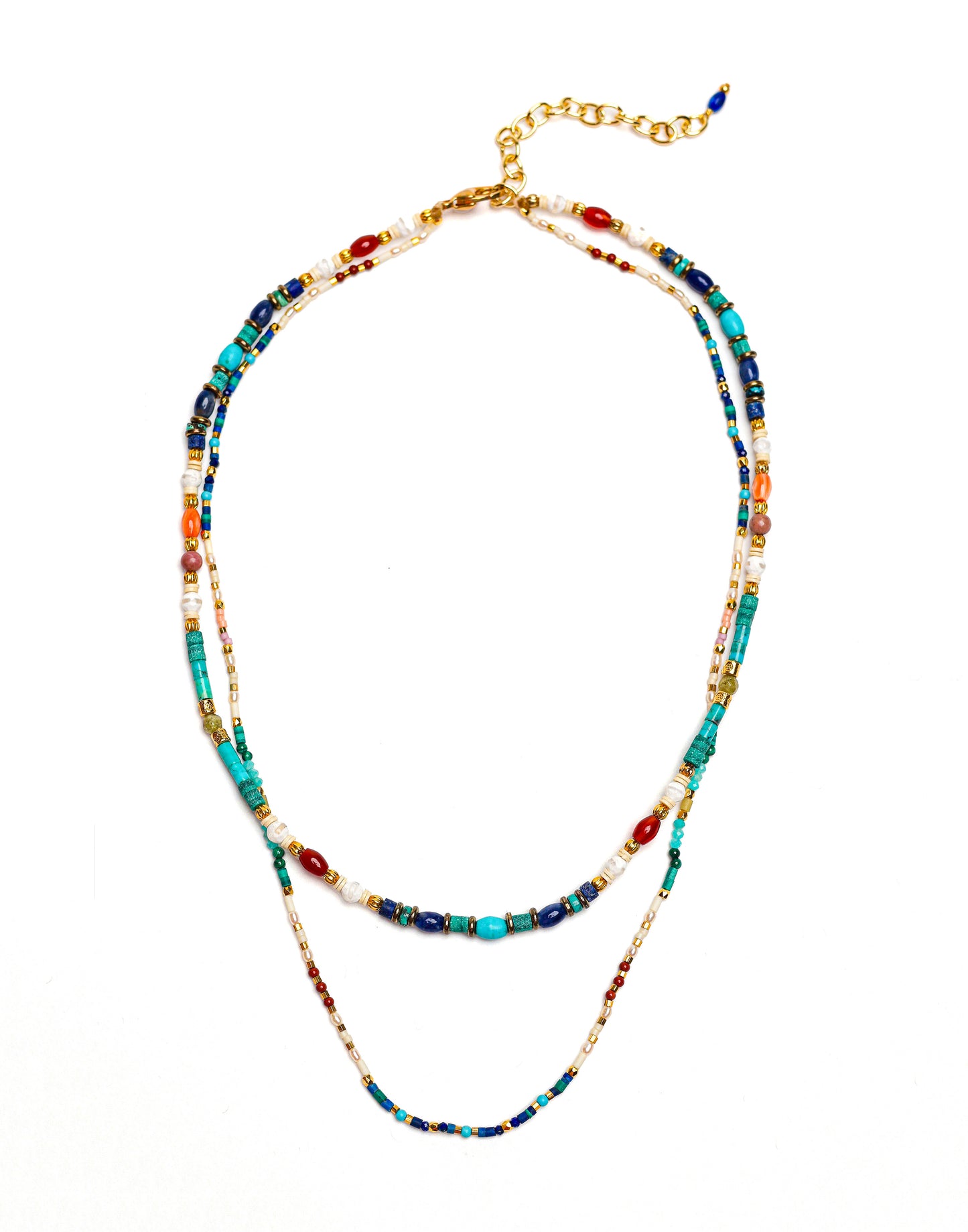 Cassia Necklace in Multi Mix