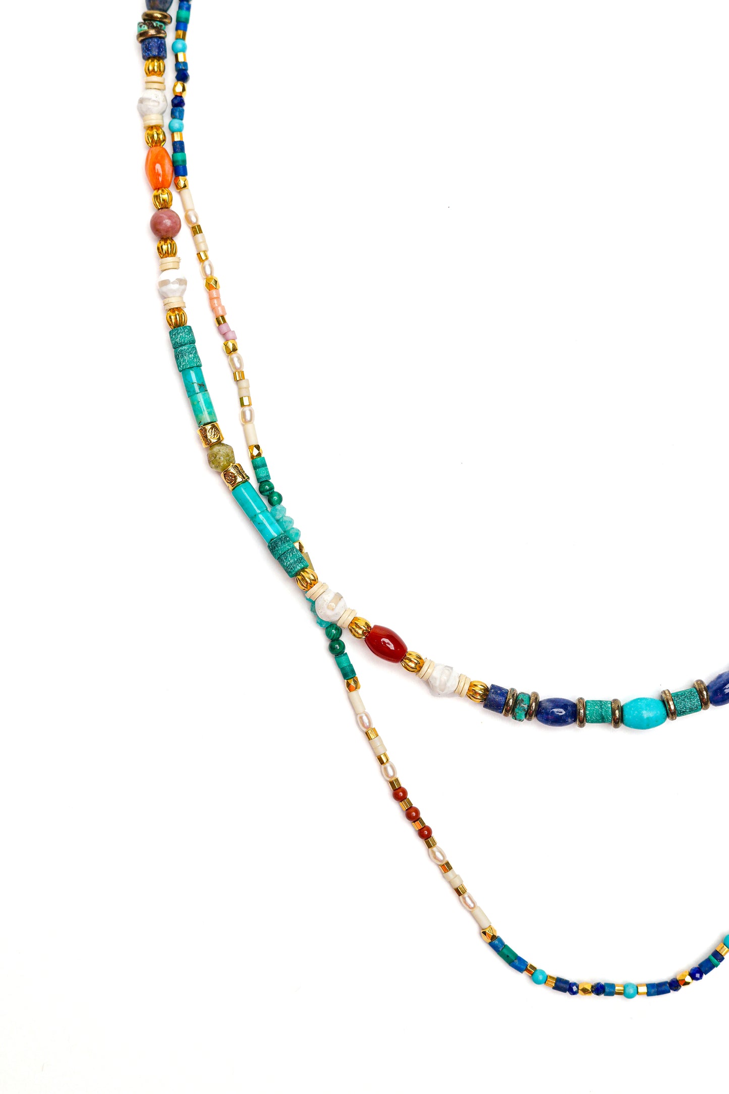 Cassia Necklace in Multi Mix