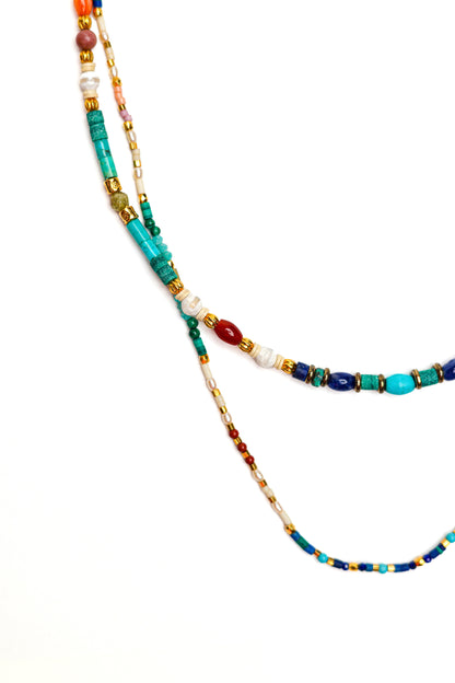 Cassia Necklace in Multi Mix