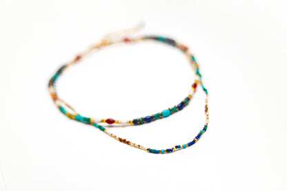 Cassia Necklace in Multi Mix