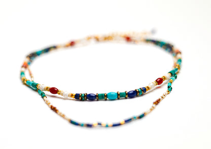 Cassia Necklace in Multi Mix