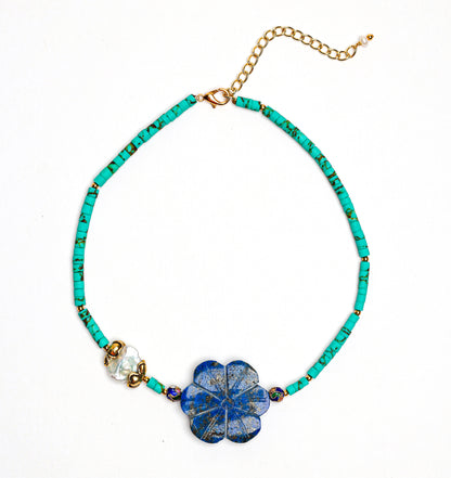 Aspen Necklace in Turquoise Mix