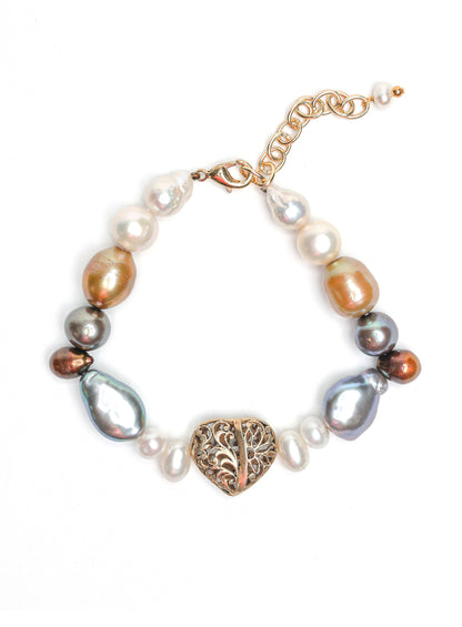 Diana Bracelet in Pearl Mix