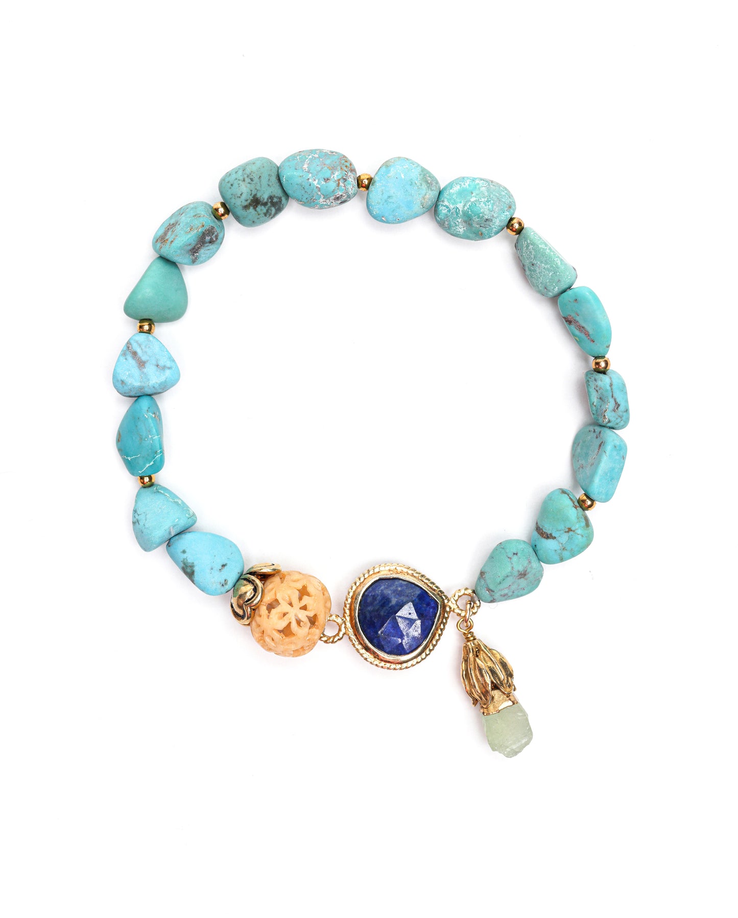 Leila Bracelet in Turquoise Mix