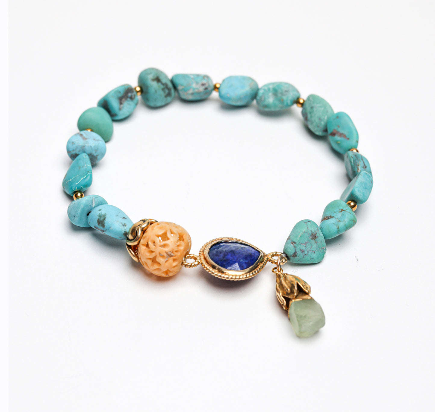 Leila Bracelet in Turquoise Mix