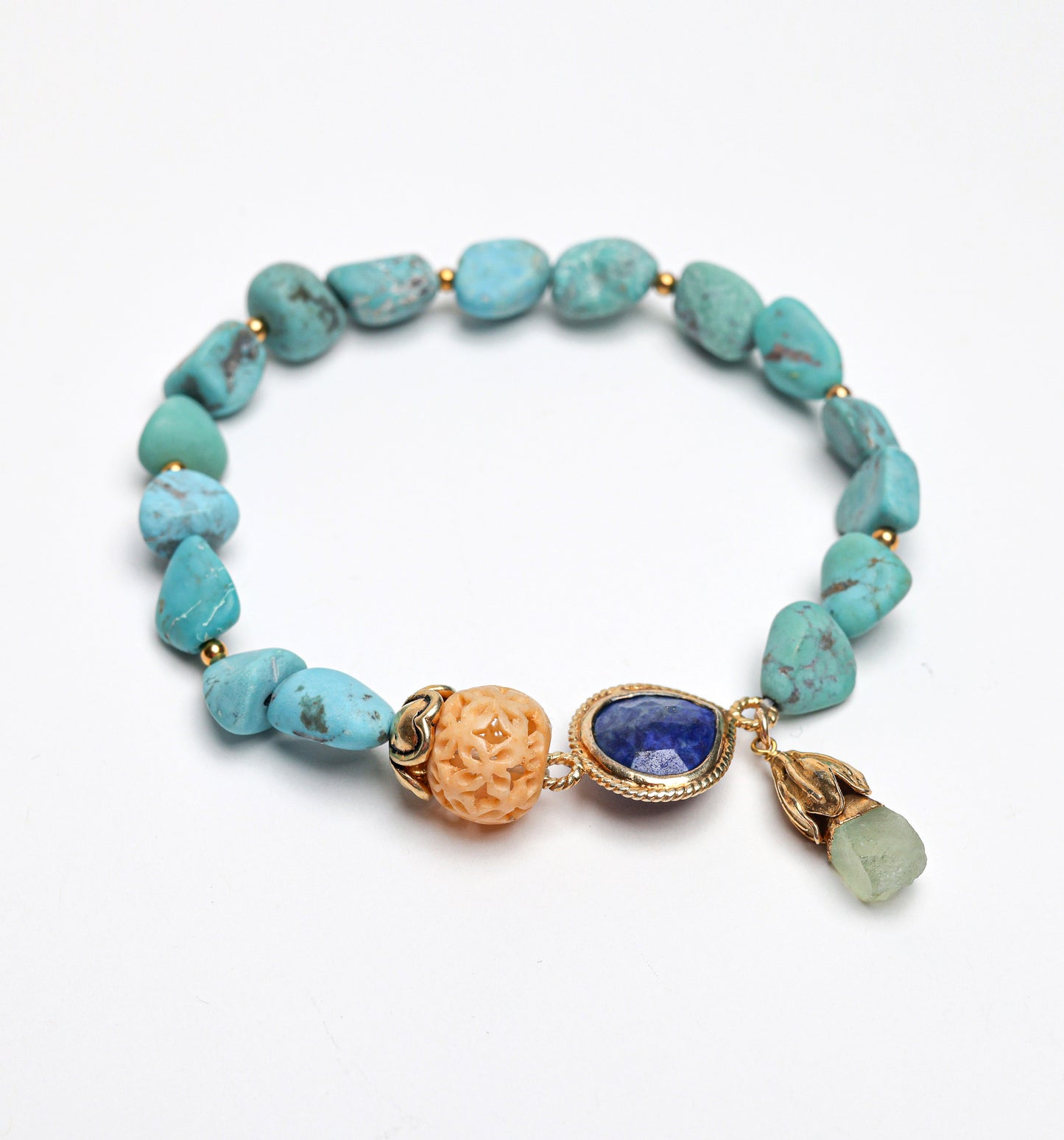 Leila Bracelet in Turquoise Mix