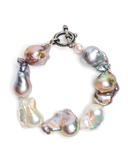 Charlotte Bracelet in Pearl Mix