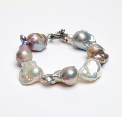 Charlotte Bracelet in Pearl Mix