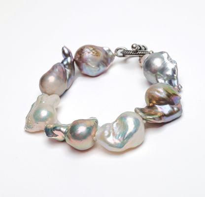 Charlotte Bracelet in Pearl Mix