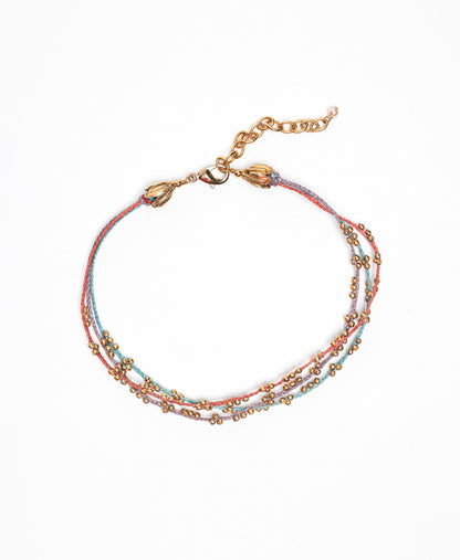 Madison Anklet in Multi Mix