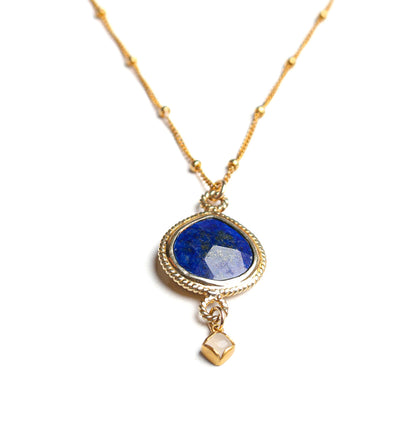 Femi Necklace in Lapis Mix