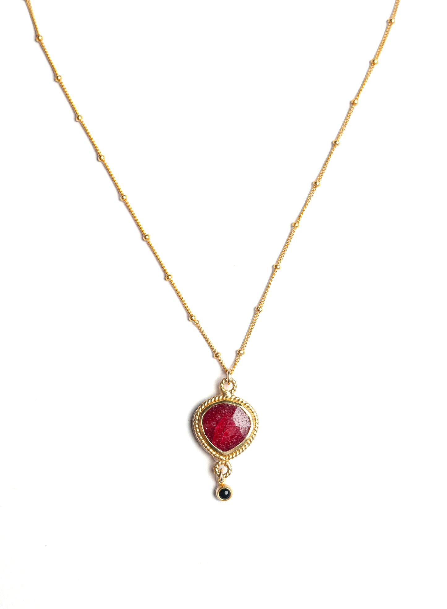 Femi Necklace in Ruby Mix