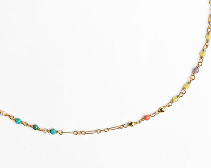 Daria Necklace in Multi