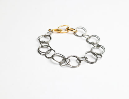 Zara Bracelet in Silver Mix