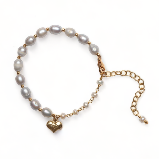 Breanne Bracelet in Pearl Mix