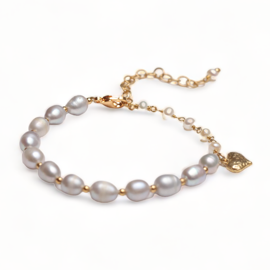 Breanne Bracelet in Pearl Mix