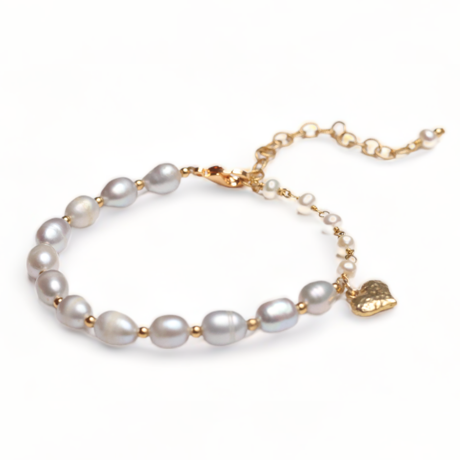 Breanne Bracelet in Pearl Mix