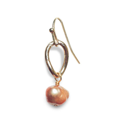 Jolie Earring in Champagne Pearl