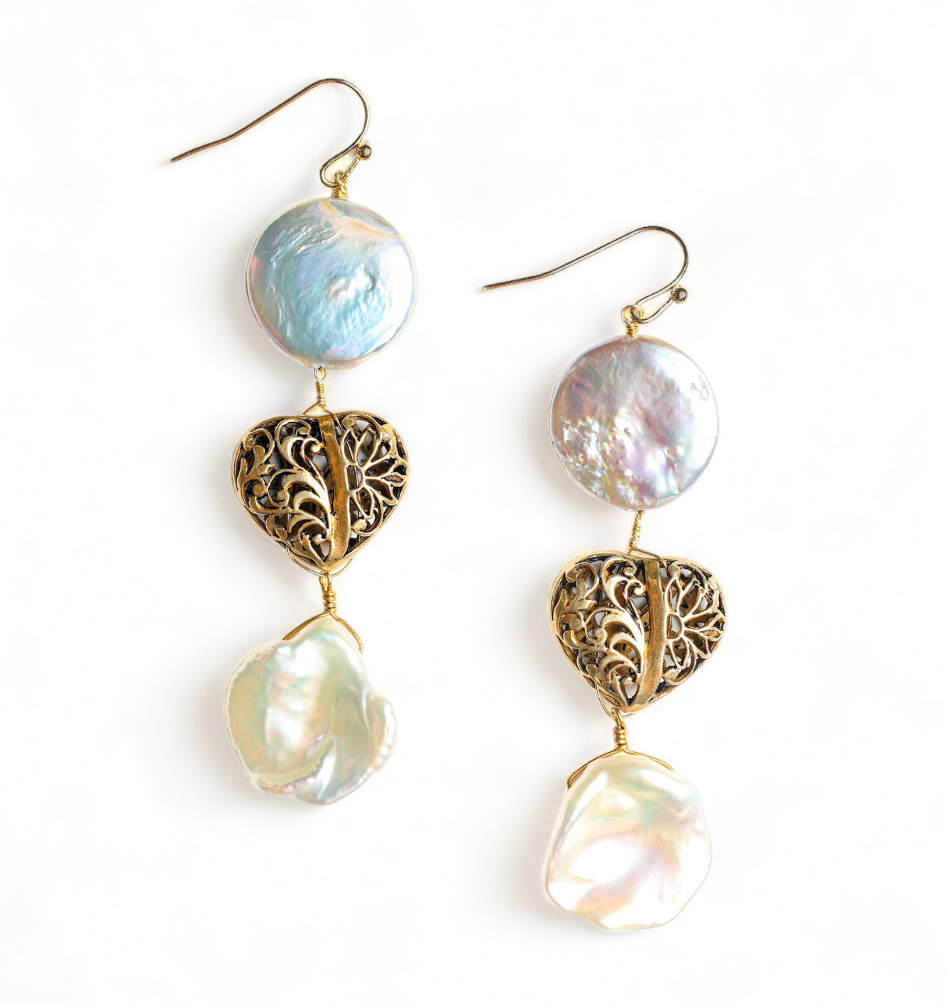 Rosana Earring in Pearl Mix