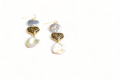 Rosana Earring in Pearl Mix